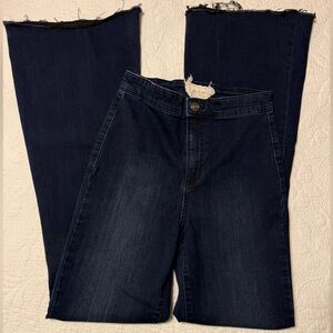 Altar'd State Dark Blue Flare Jeans Size 26/3